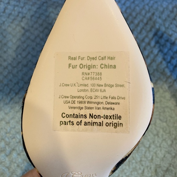 J. Crew Colette d'Orsay pumps in leopard calf hair - Picture 6 of 13